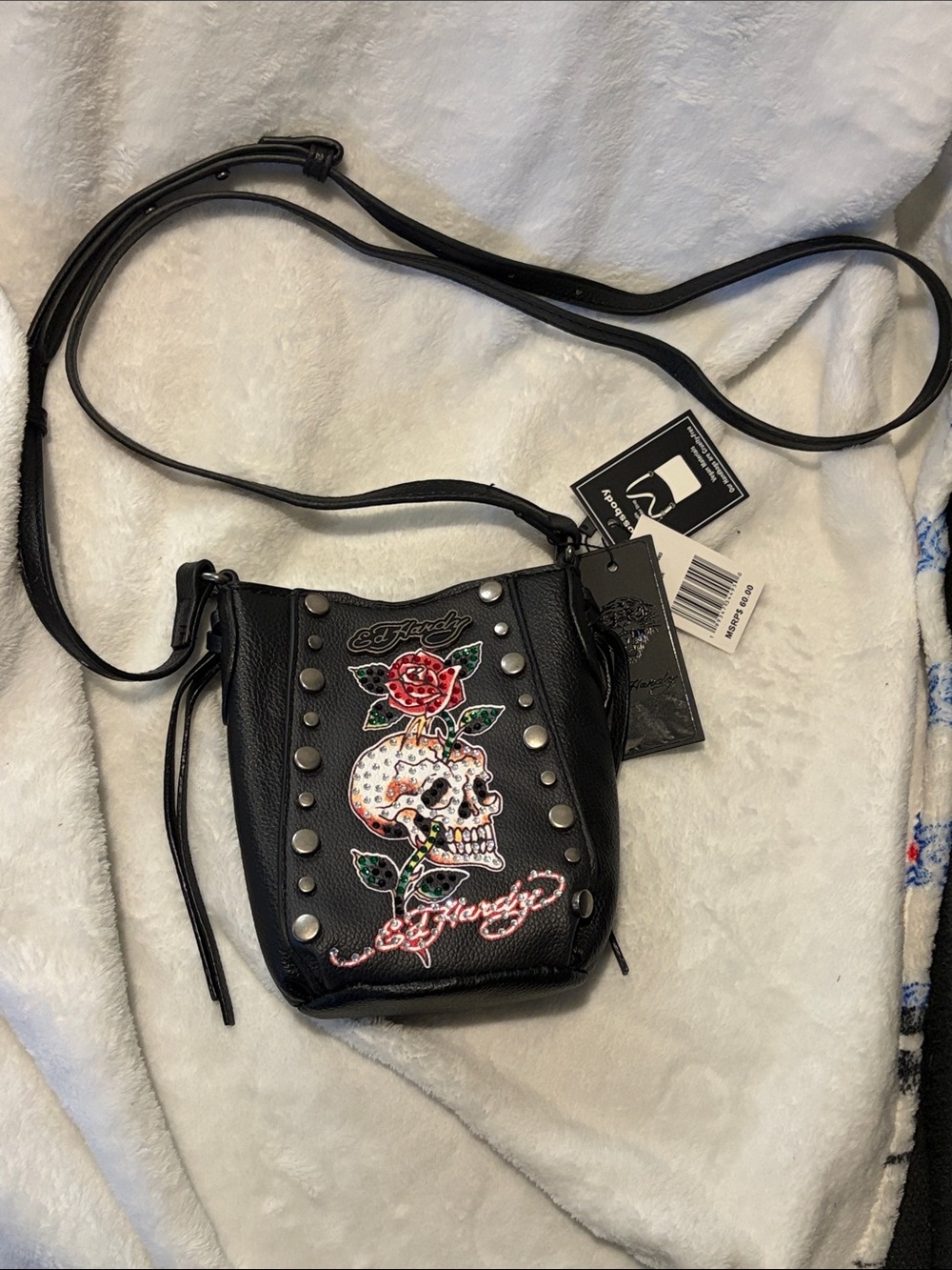 Ed Hardy Black Crossbody